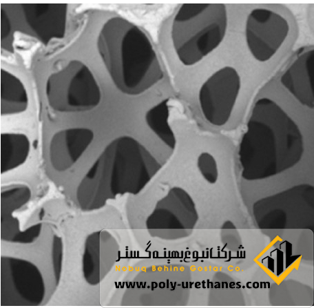 ساختار سلولی فوم سلول باز پاششی پلی یورتان