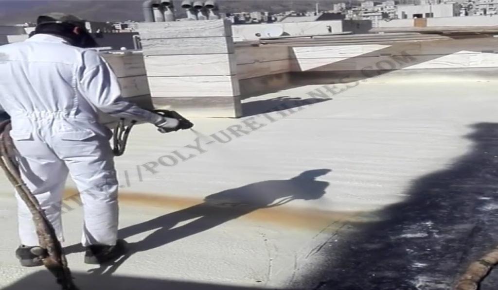 عایق حرارتی و صوتی پلی یورتان پاششی