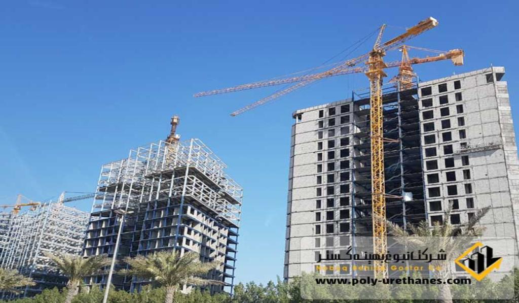 اجرای فوم پاششی در عایق بندی ساختمان