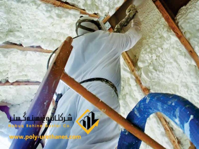 فوم پاششی پلی یورتان حرارتی (عایق سلول بسته حرارت-رطوبت)